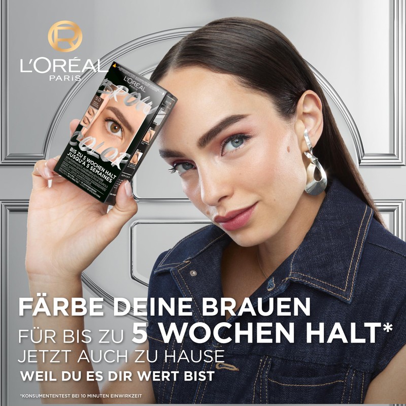 L'Oréal Paris Eyebrow Colour for a Radiant and Perfectly Groomed