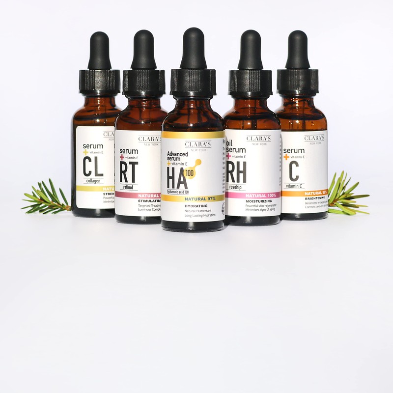 Clara's New York Moisturising Rosehip Facial Oil Serum 30 ml