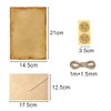 Tucireat Vintage Writing Paper with 20 Sheets and 10 Envelopes