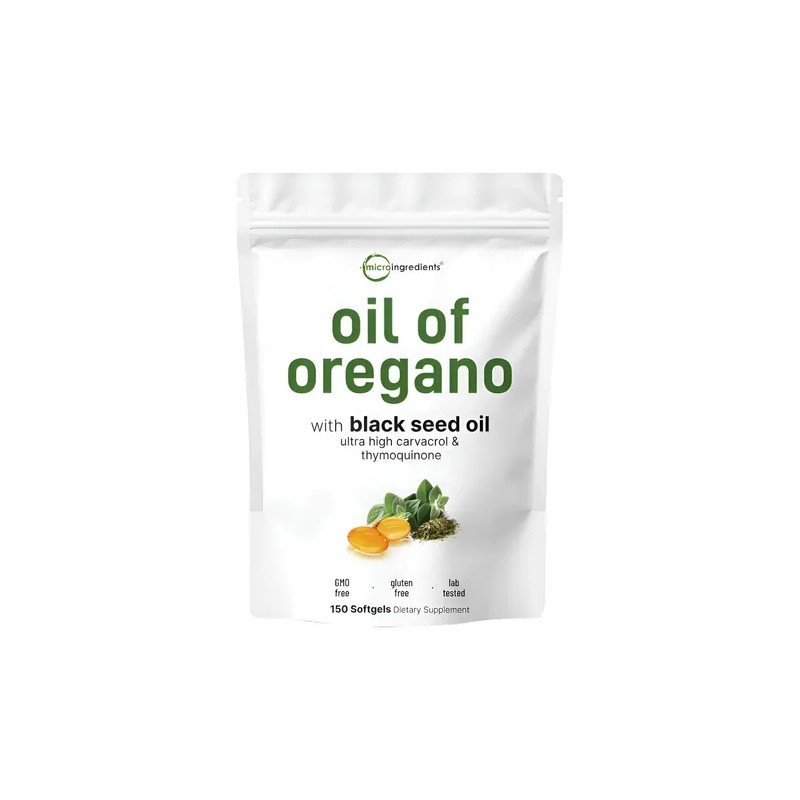 Suplemento De Microingredientes Aceite De Orégano, 150 Cáps