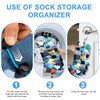 Pack of 4 Socks Washing Tool Socks Pairing Aid Drying