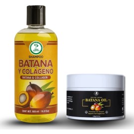 High Supreme Batana Oil Hair Care Set-Shampoo with Collagen, Rosemary & Aloe Vera (16.9 fl oz