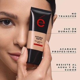 ésika - Natural Matte Base de Maquillaje de Alta Cobertura 29ml - 110C