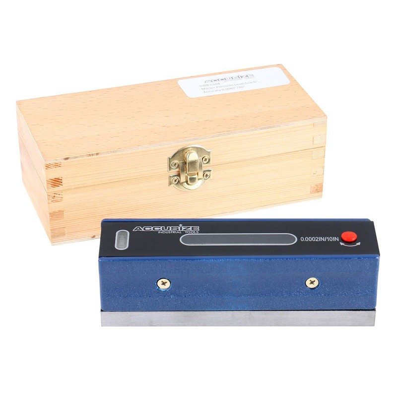 Accusize Industrial Tools 6 inch Master Precision Level in Fitted