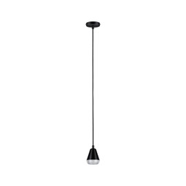 Paulmann 76990 LED Pendant luminaire Luia IP44 GU10 max. 10W Satin, Black Bathroom Lighting – luminaire lamp not Included
