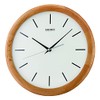Seiko Clock, Wood, Brown, Standard