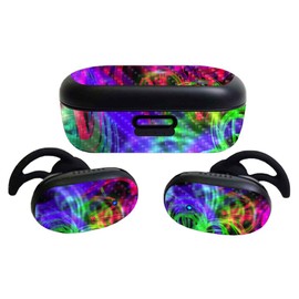 MightySkins Glossy Glitter Skin Compatible with Bose QuietComfort Earbuds (2020)