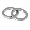 F FIERCE CYCLE 2pcs 30-40mm Motorcycle Exhaust Muffler Gasket for