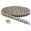 PACIFIC #25 Nickel Plated Riveted Roller Chain 10FT Roll