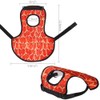 Patty Both Chicken Apron for Hens, Adjustable Protective Saddle, Red