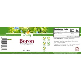 Daily Manufacturing Boron