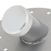 DNA MOTORING Silver ALU-FT-C-T1-SL 45-Degree Fuel Cell Filler Neck w/Cap