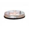 attwood 6356D7 Round Incandescent Marine Boat 3-Inch Flush Transom Light