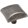 10 Pack - Cosmas 6262WN Weathered Nickel Modern Cabinet Hardware Knob - 1-1/16" Inch Square