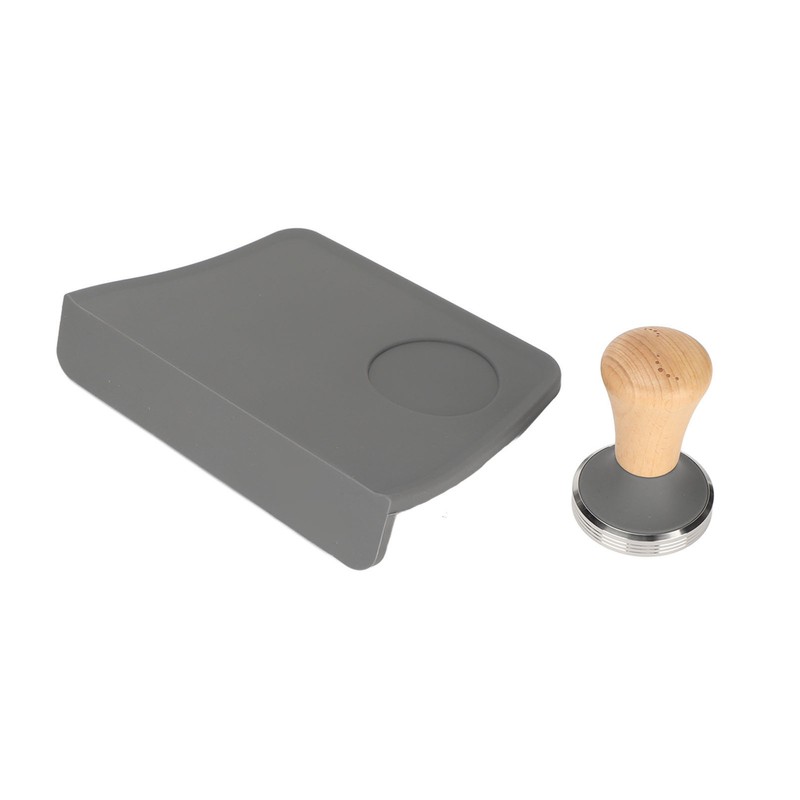 2Pcs Coffee Tamp Mat Integrated Silicone Coffee 90 Degree Corner