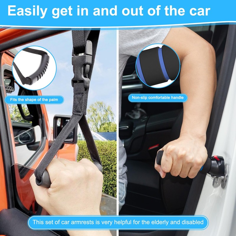 Shouken 3 in 1 Car Door Handle for Elderly-Car Handle