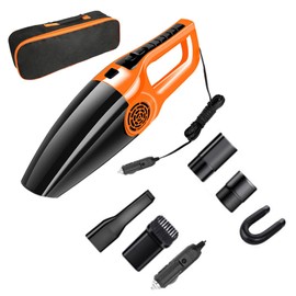 Aspirador De Automóvil Accesorios para Automóvil Pequeño 12V De Alta Potencia De Mano Cable De 16 Pies Kit De Limpieza De Detalles Profundos para El  