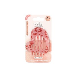 invisibobble Women's Heart Hair Clip - Hair Clip Medium Secure Hold Half-Up - Clipstar Lovers Hug Bun - Hair Claw Without Pulling Alternative Hair Band Hair Accessories Romantic Size M