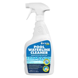 STAR BRITE Home Pool Waterline Cleaner (32 oz Spray) - Scum Remover for Pool Liners, Tiles & Fiberglass Waterlines