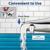 YASINU All Metal Bathtub Faucet with Sprayer 10 Settings, Tub