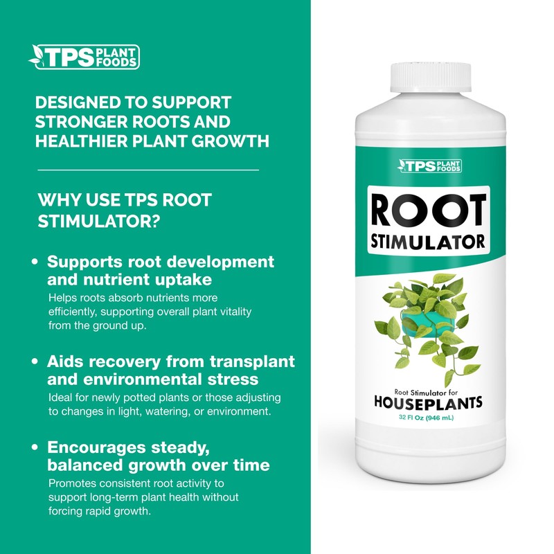 Root Stimulator for Houseplants – Liquid Root Supplement with Kelp
