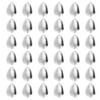 PATIKIL Fishing Lure Blades 0.7x0.6",30 Pack Willowleaf Lure Making for