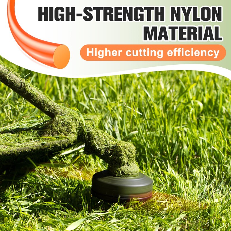 PLUSINTO String Trimmer Line .065", 295 Feet Weed Eater String,