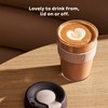 KeepCup Original Clear, Reusable Plastic Coffee Cup | Splashproof Lid,