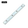 sourcing map Straight Line Connector, 4Pcs7.1inch Inside Joint Brackets for