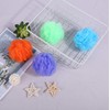 Bath Sponges, Small Size Colorful Shower Sponges Exfoliating Mesh Pouf