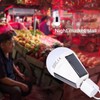 Solar Panel LED Light Bulb Portable Waterproof Indoor/Outdoor Hiking Camping