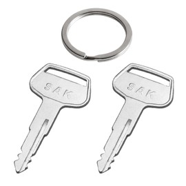 2820-00002-0 Replace Keys Sakai Roller & Heavy Equipment Key Old Style Machines 2820-00002-0 (2 pcs)
