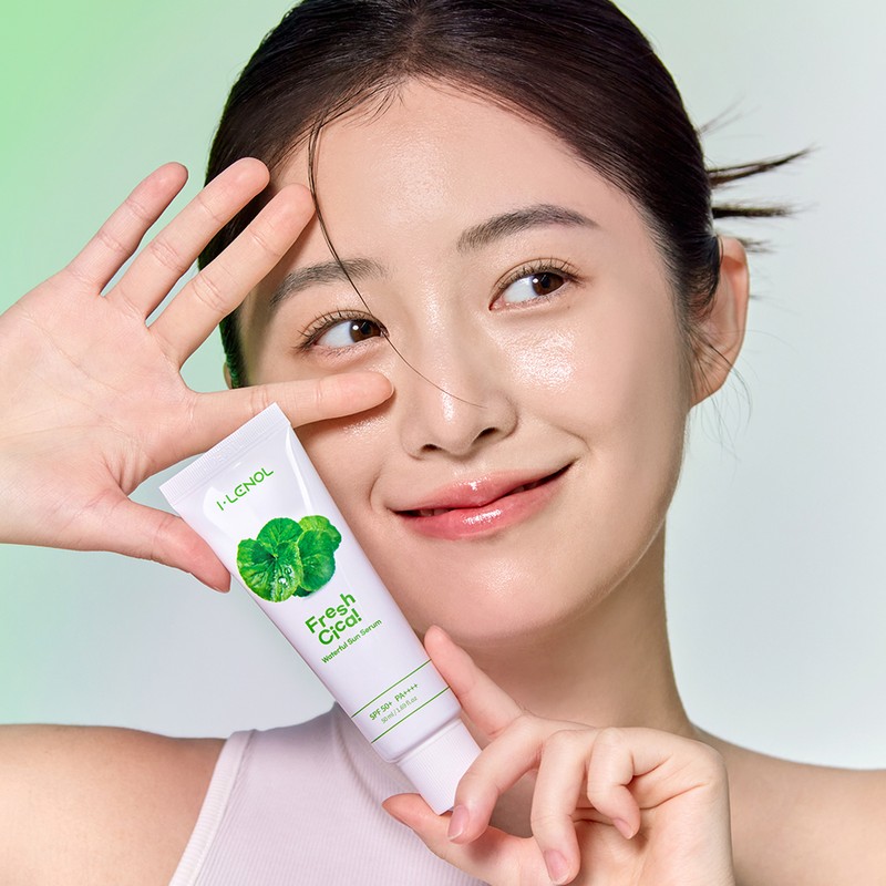 Ilenol Fresh Centella asiatica Vegan Trouble Calming Sun Cream 50ml
