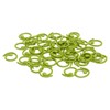 50PCS Metal Stitch Markers Spiral Markers Multifunctional Crochet Locking Hooks