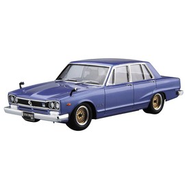 Aoshima Bunka Kyozai 1/24 The model Car Series No.46 Nissan GC10 Skyline 2000GT 1971 Model Car
