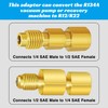 FHTDW R410A Adapter for Mini Split System, 5/16 Female 1/4