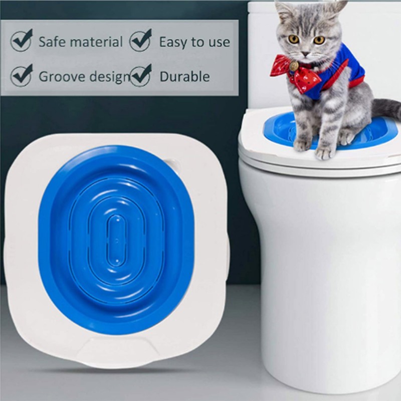 Cat Toilet Training System Reusable Safe High Load Bearing Kitty