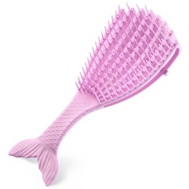 FOLAI Detangling Brush, Hair Brush, Detangler Brush for Women, Men & Children, for Curls, Wet, Fine & Long Hair, Pink