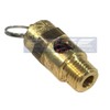 375 PSI BRASS SAFETY RELIEF POP OFF PRESSURE VALVE, COMPRESSOR,