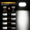 Auxbeam 4in 60W LED Pod Light for Truck, Super Bright