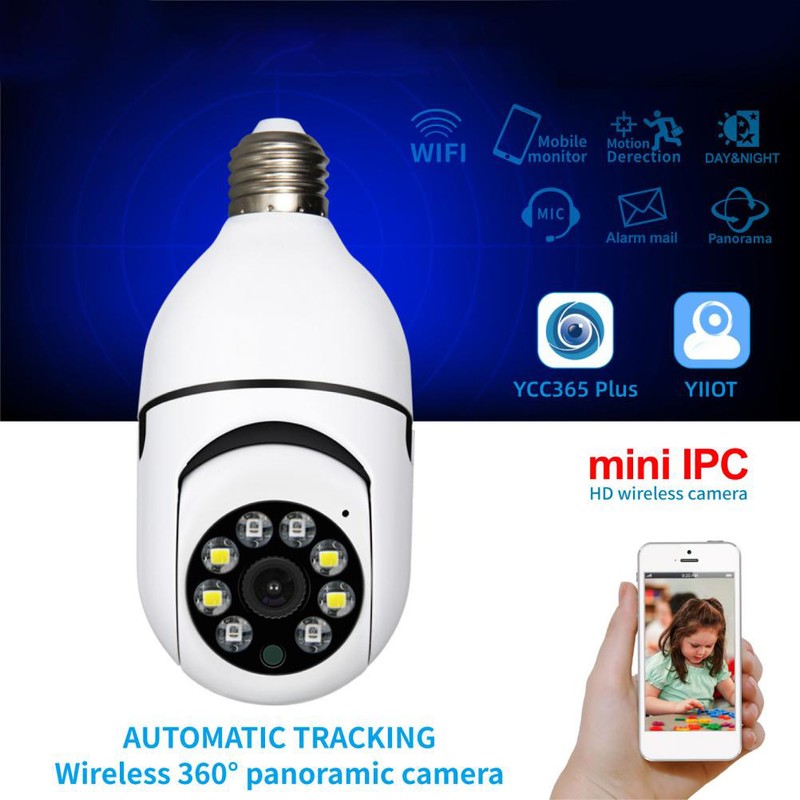 Security Camera 1080P Night Vision 2.4GHz 5G WiFi Home Indoor
