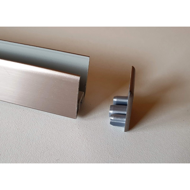 Nobilia 2 x End Cap for 25 mm Cheek Shoe