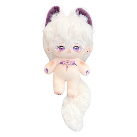 niannyyhouse Rabbit Ears Boy Stuffed Body Tail 20 cm Plush Doll Portable Clothing