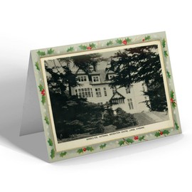 CHRISTMAS CARD - Vintage Scotland - Inverclyde, National Recreation Centre, Largs