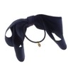 VINGTAINE H7158-NY, Volume, Ribbon, Hair Rubber, Basic Pony, Daily Office,