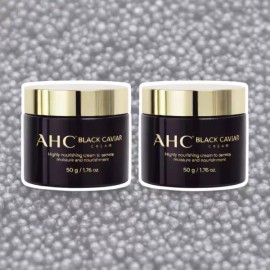 AHC 1+1 AHC 블랙캐비어 크림 50g 총 2개 1+1 AHC Black Caviar Cream 50g Total 2 Pieces
