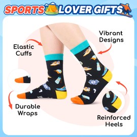 Zmart Gifts for Runners Men Women - Running Gifts, Funny Running Socks for Runner, Novelty Socks