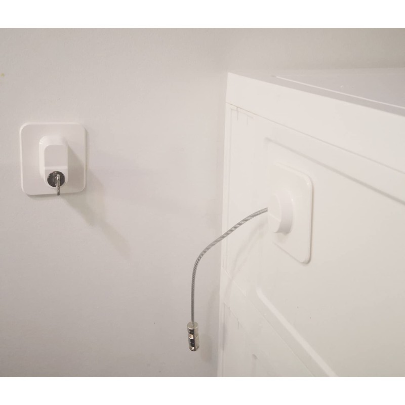YEYA Upgraded No Drill Anti Tip Furniture Wall Anchors for