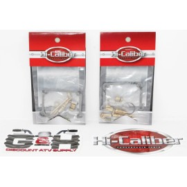 Hi-Caliber Powersports Parts TWO QUALITY CARBURETOR CARB REBUILD KITS for 1987-2006 Yamaha YFZ 350 Banshee