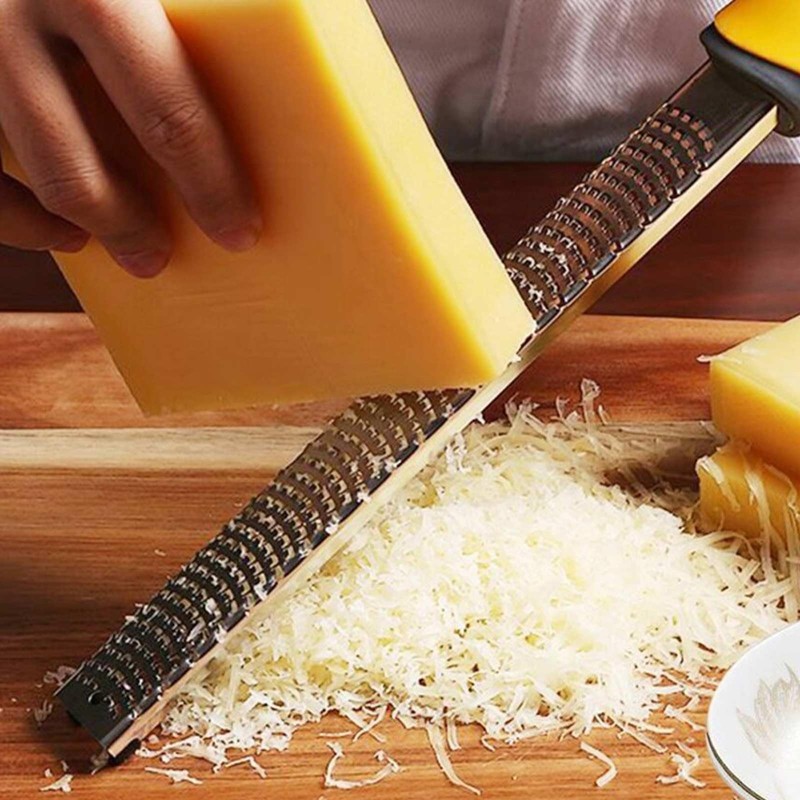 Lemon Zester & Grater for Cheese, Ginger, Garlic, Nutmeg with